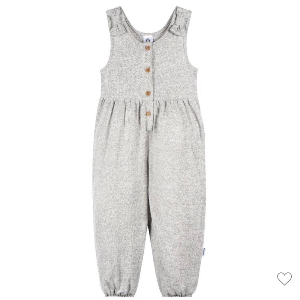 Gerber 4T Gray Knit Jumpsuit